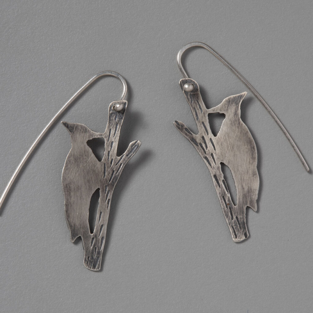 Pileated Woodpecker Earrings