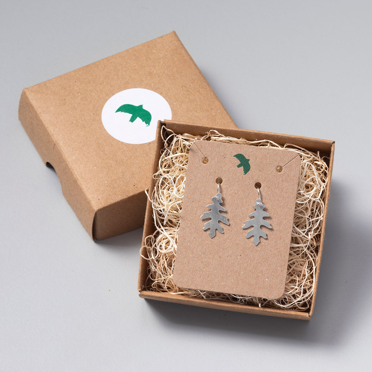 White Oak Positive Earrings