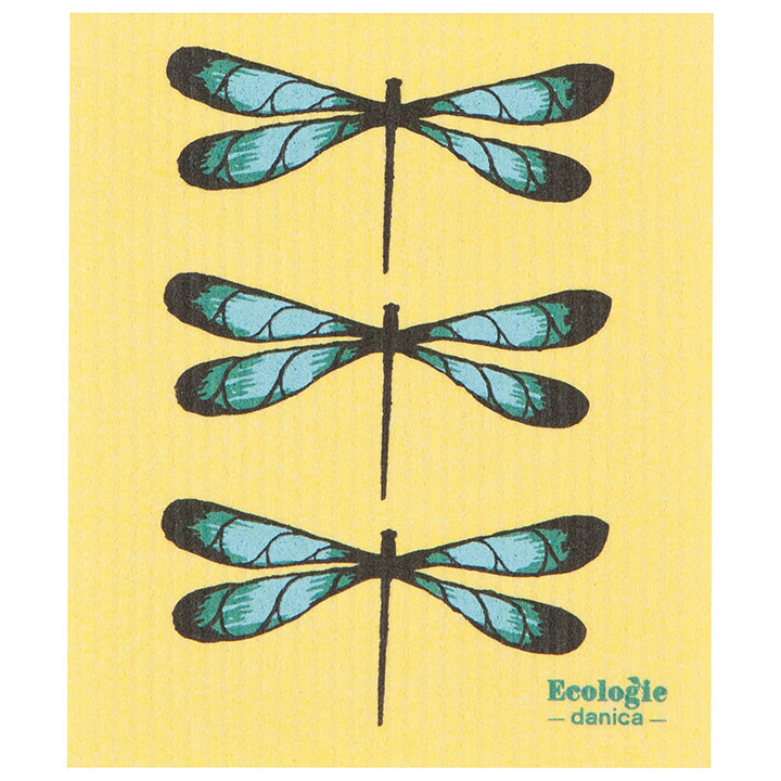 Dragonflies - Compostable Swedish Dishcloths
