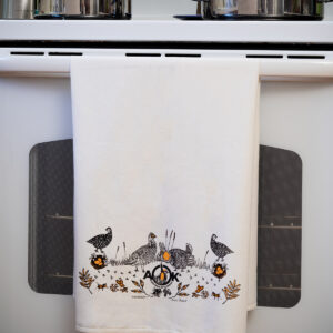 Prairie Chicken Tea Towel