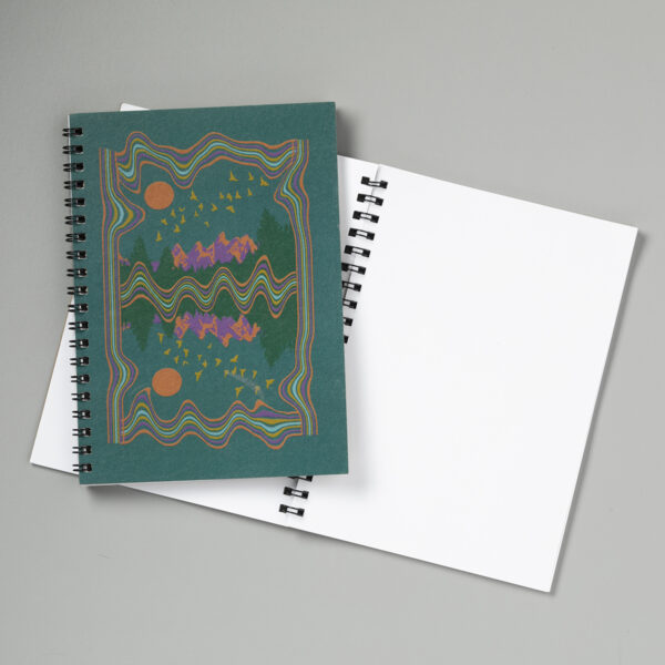 Into the Mountains Journal/Sketchbook