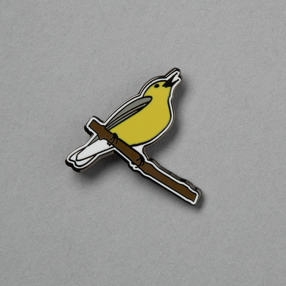 Prothonotary Warbler Enameled Pin